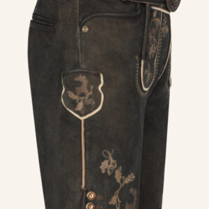 Alternative view of Lederhose Nero mit Gürtel