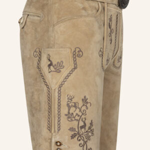 Alternative view of Lederhose Milian mit Gürtel