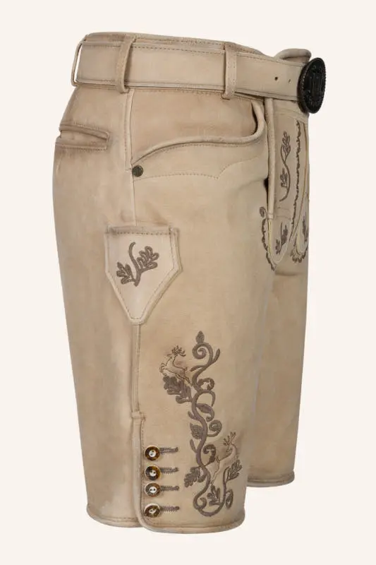 Lederhose Tayden mit Gürtel – Bild 2