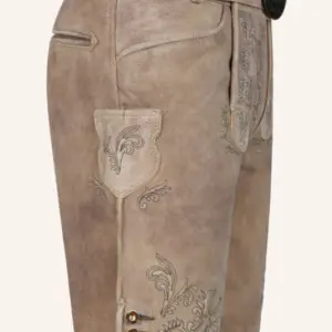 Alternative view of Lederhose Patrizio mit Gürtel