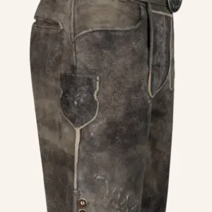 Alternative view of Lederhose Patrizio mit Gürtel