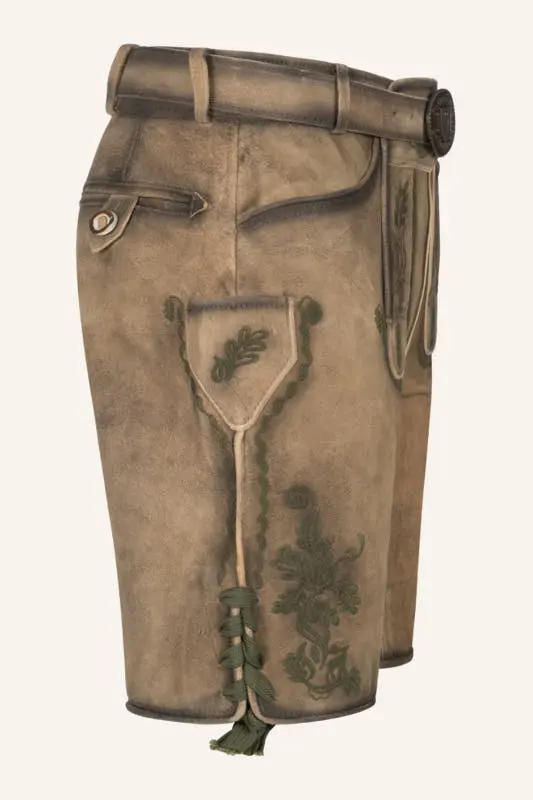 Lederhose Ulli mit Gürtel – Bild 2