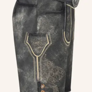 Alternative view of Lederhose Kieran mit Gürtel