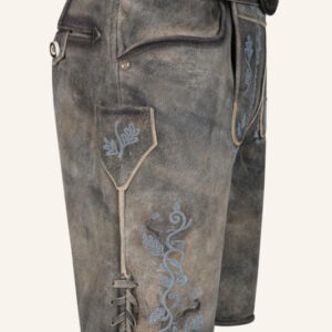 Alternative view of Lederhose Melo mit Gürtel