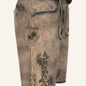 Alternative view of Lederhose Melo mit Gürtel
