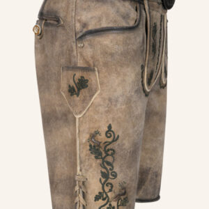 Alternative view of Lederhose Melo mit Gürtel