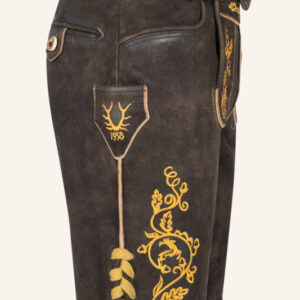 Alternative view of Lederhose Tilo mit Gürtel