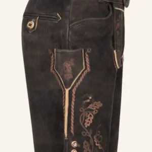 Alternative view of Lederhose Terence mit Gürtel