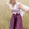Dirndl AIDHAUSEN (70 cm) ~ 34 ~ bordeaux