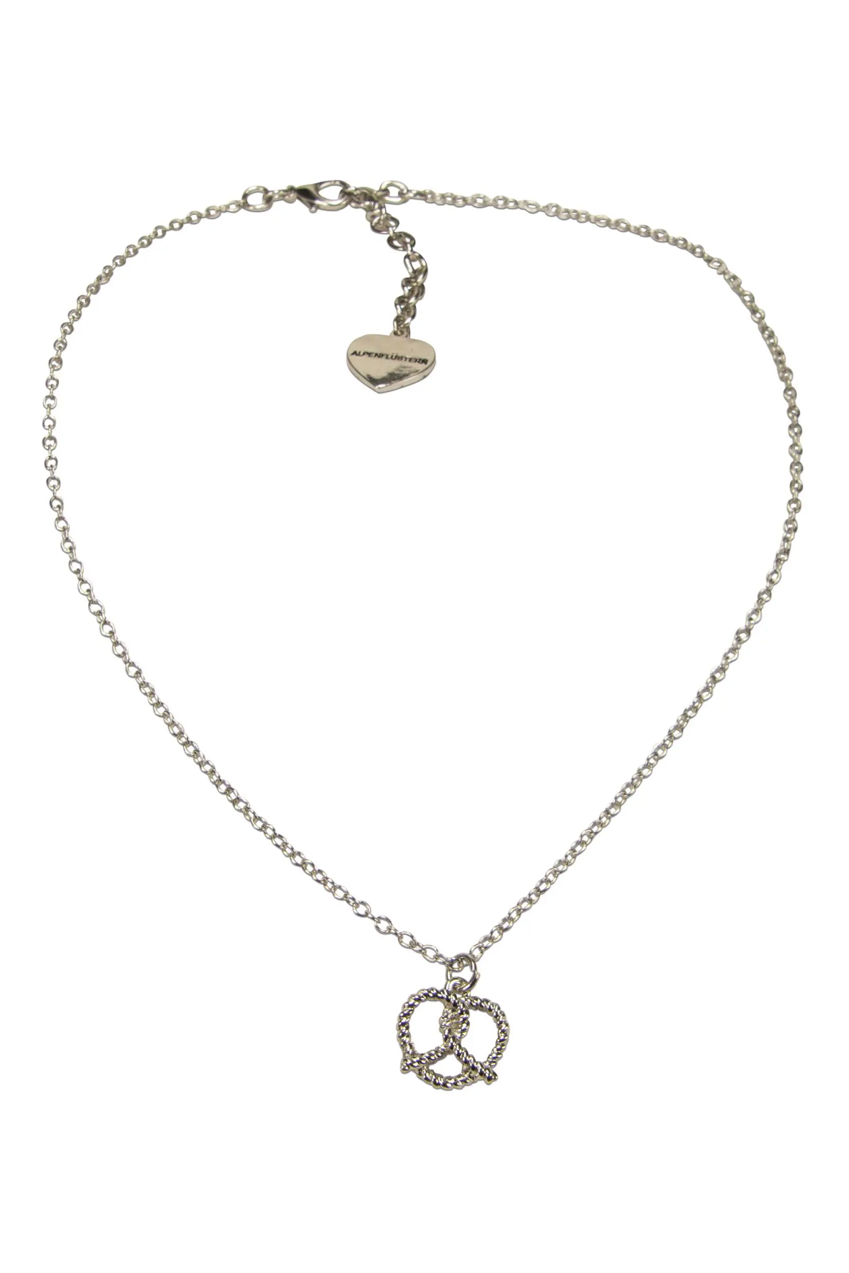 Collier mit Brezel ~ silber