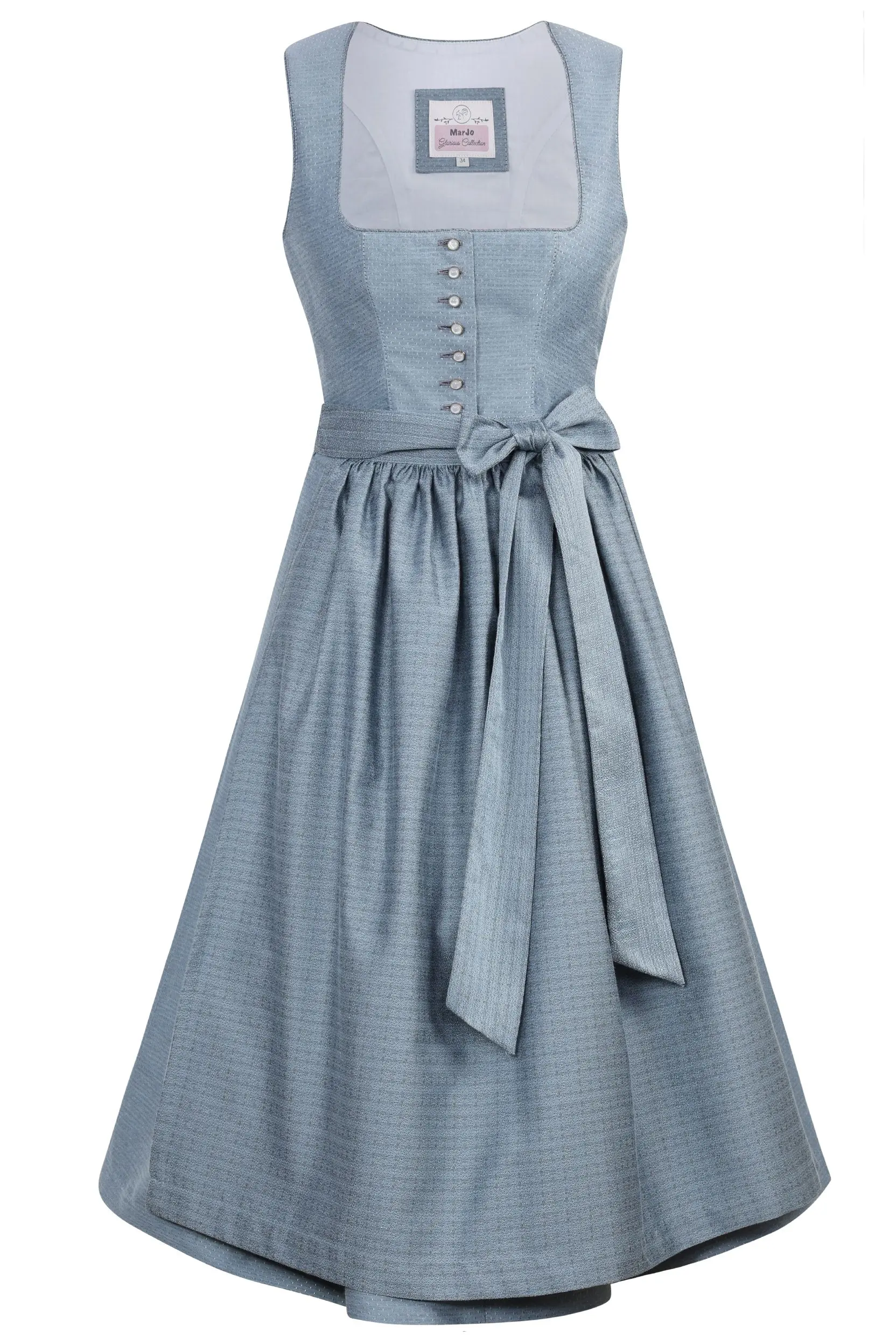 Dirndl WACKERSBERG (75 cm) ~ 32 ~ grau