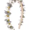 Blüten Haarreif ELFE ~ grau