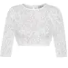 Dirndlbluse MARIELLA ~ weiß ~ 34