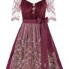 Dirndl MARIA (70 cm) ~ 32 ~ beere