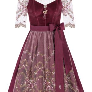 Dirndl MARIA (70 cm) ~ 32 ~ beere