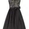 Dirndl LEO (70 cm) ~ 32 ~ schwarz