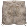 Lederhose kurz stein Maria 004953 ~ 32