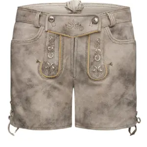 Lederhose kurz stein Maria 004953 ~ 32