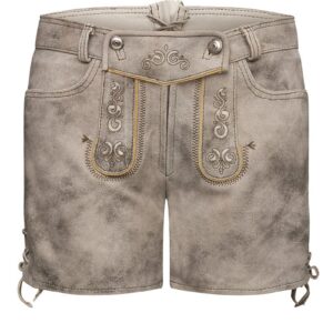 Lederhose kurz stein Maria 004953 ~ 32