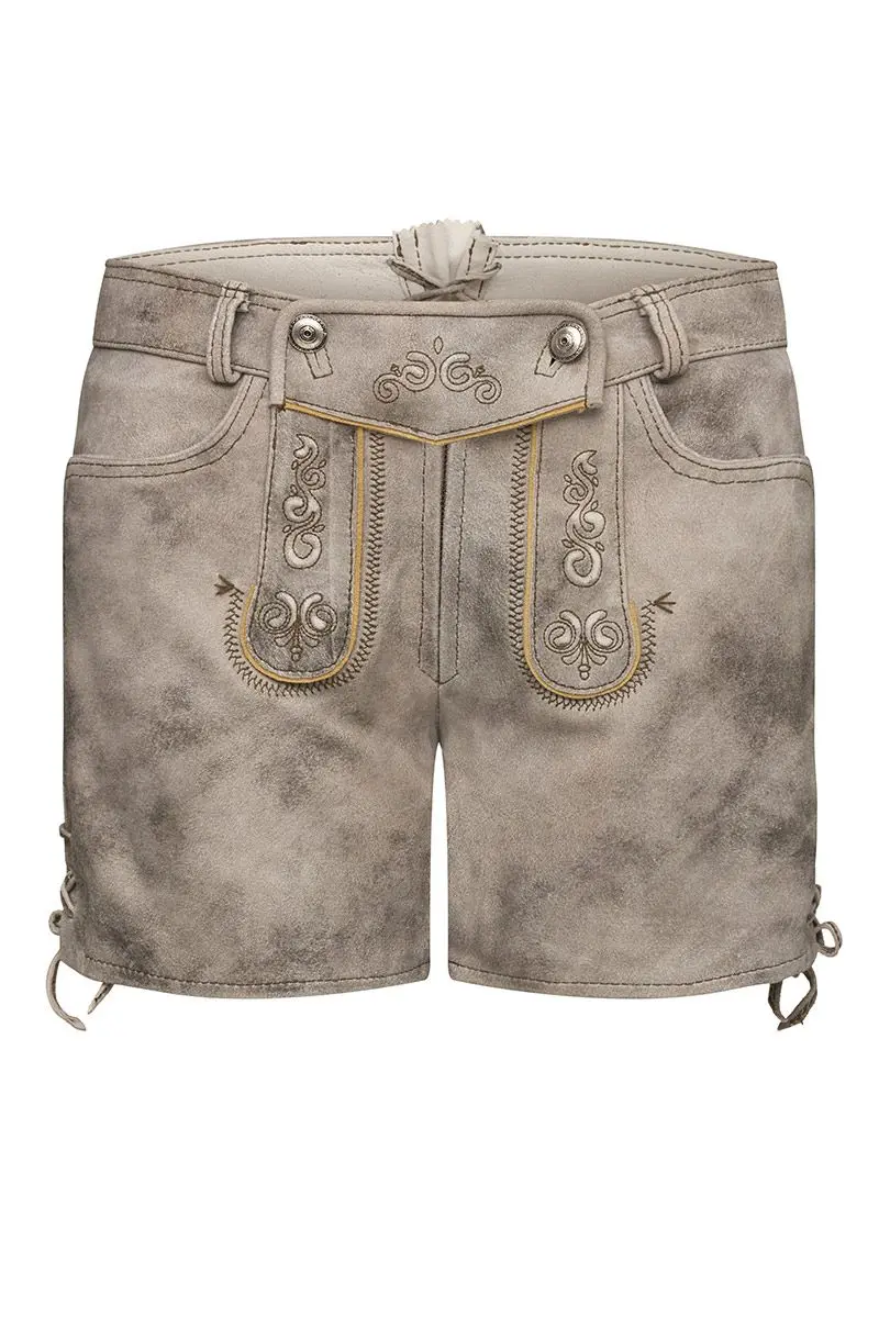 Lederhose kurz stein Maria 004953 ~ 32