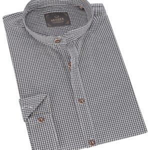 Trachtenhemd HANS ~ XL ~ schwarz