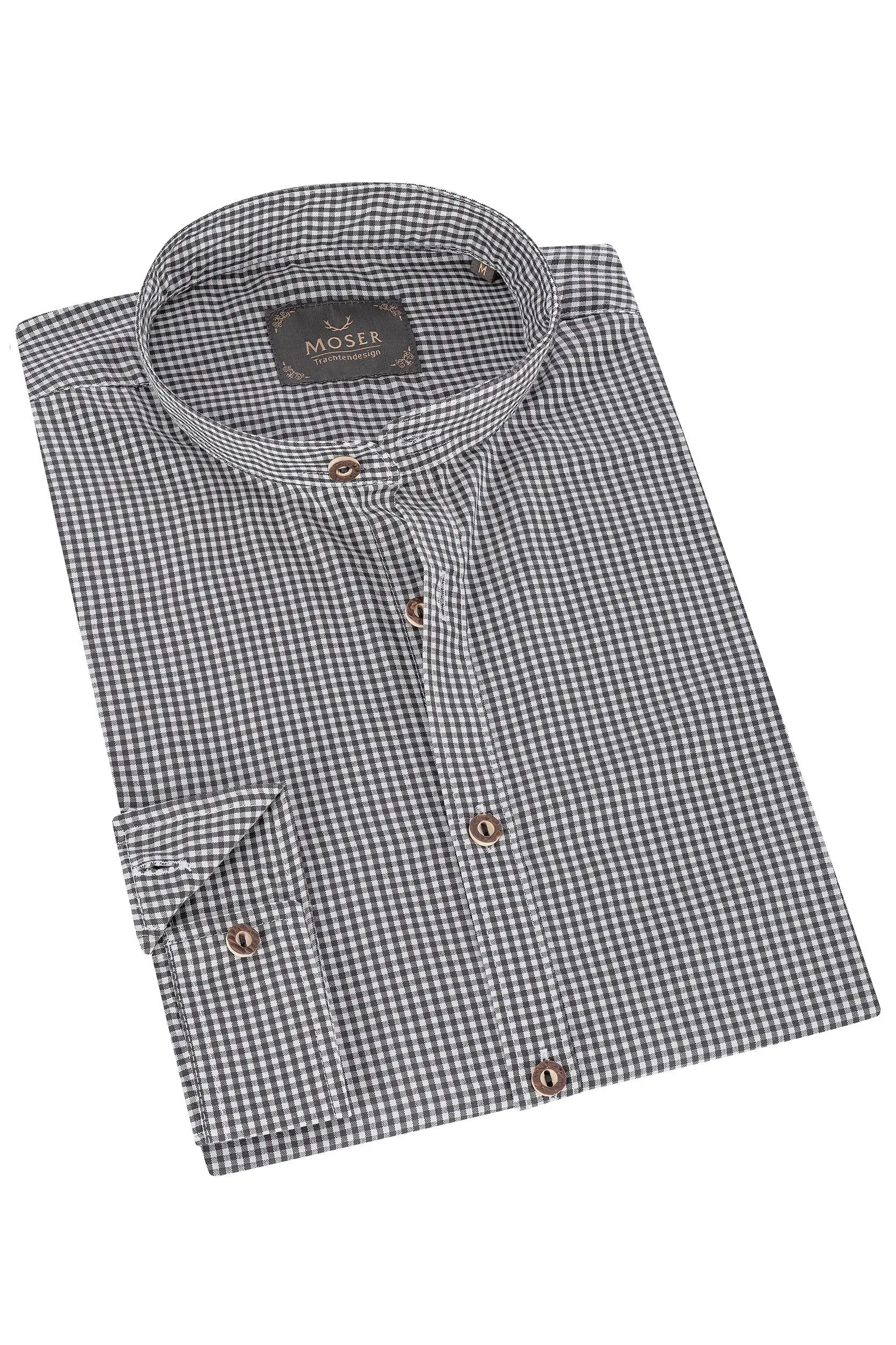 Trachtenhemd HANS ~ XXL ~ schwarz