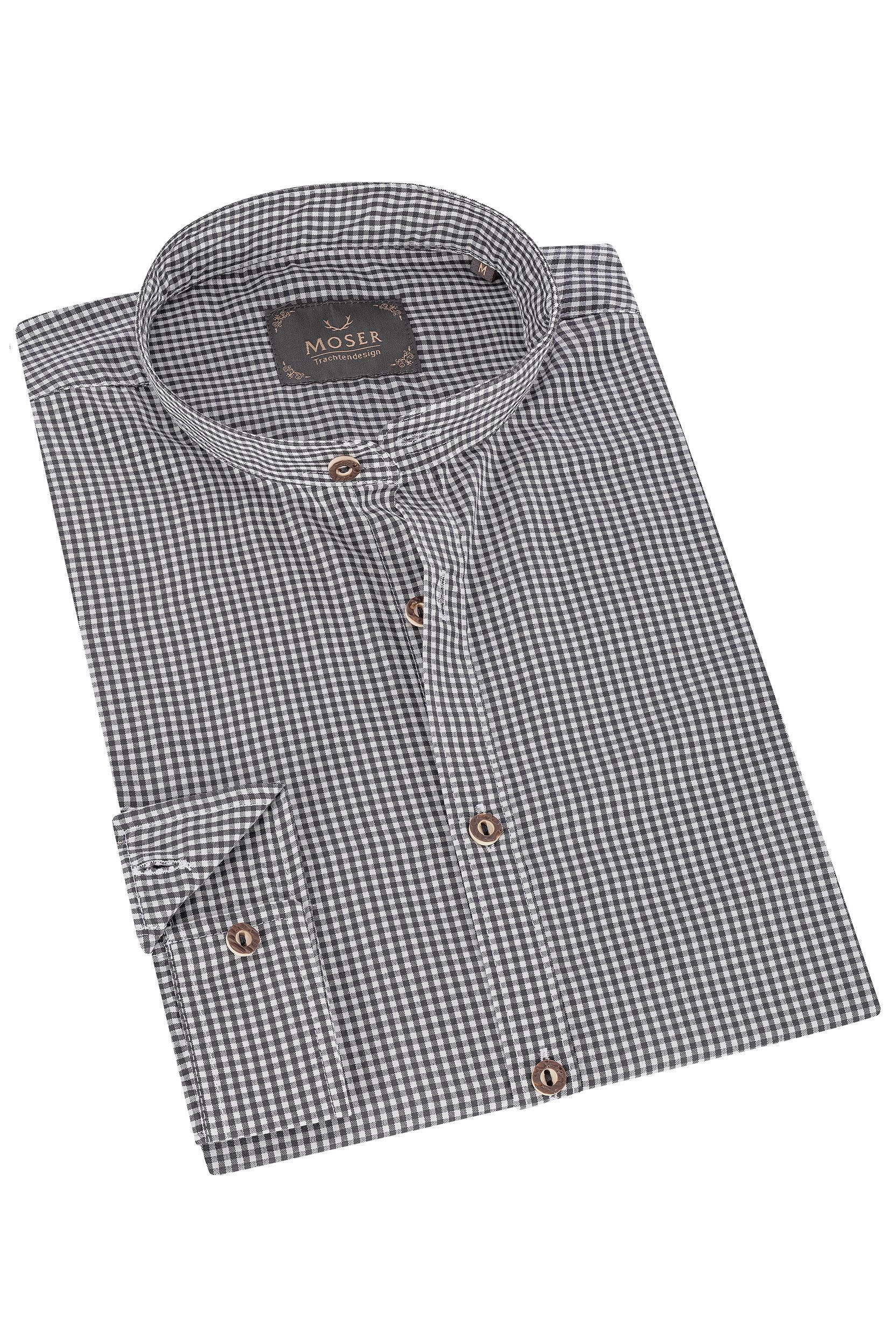 Trachtenhemd HANS ~ XXL ~ schwarz