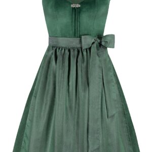 Dirndl ZOEY (70 CM) ~ 46 ~ dunkelgrün