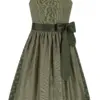 Kinderdirndl MARIE ~ 104 ~ salbei