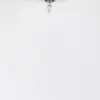 Perlenkropfband mit Strass-Ornament ~ dunkelblau