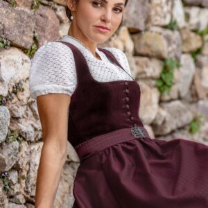Dirndl OSTERHOFEN (70 cm) ~ 40 ~ bordeaux