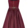 Dirndl FLORENTINE (70cm) ~ 30 ~ dunkelrot