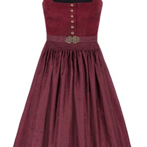Dirndl FLORENTINE (70cm) ~ 30 ~ dunkelrot