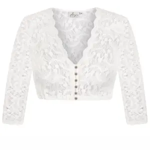 Dirndlbluse MARIA ~ 38 ~ creme