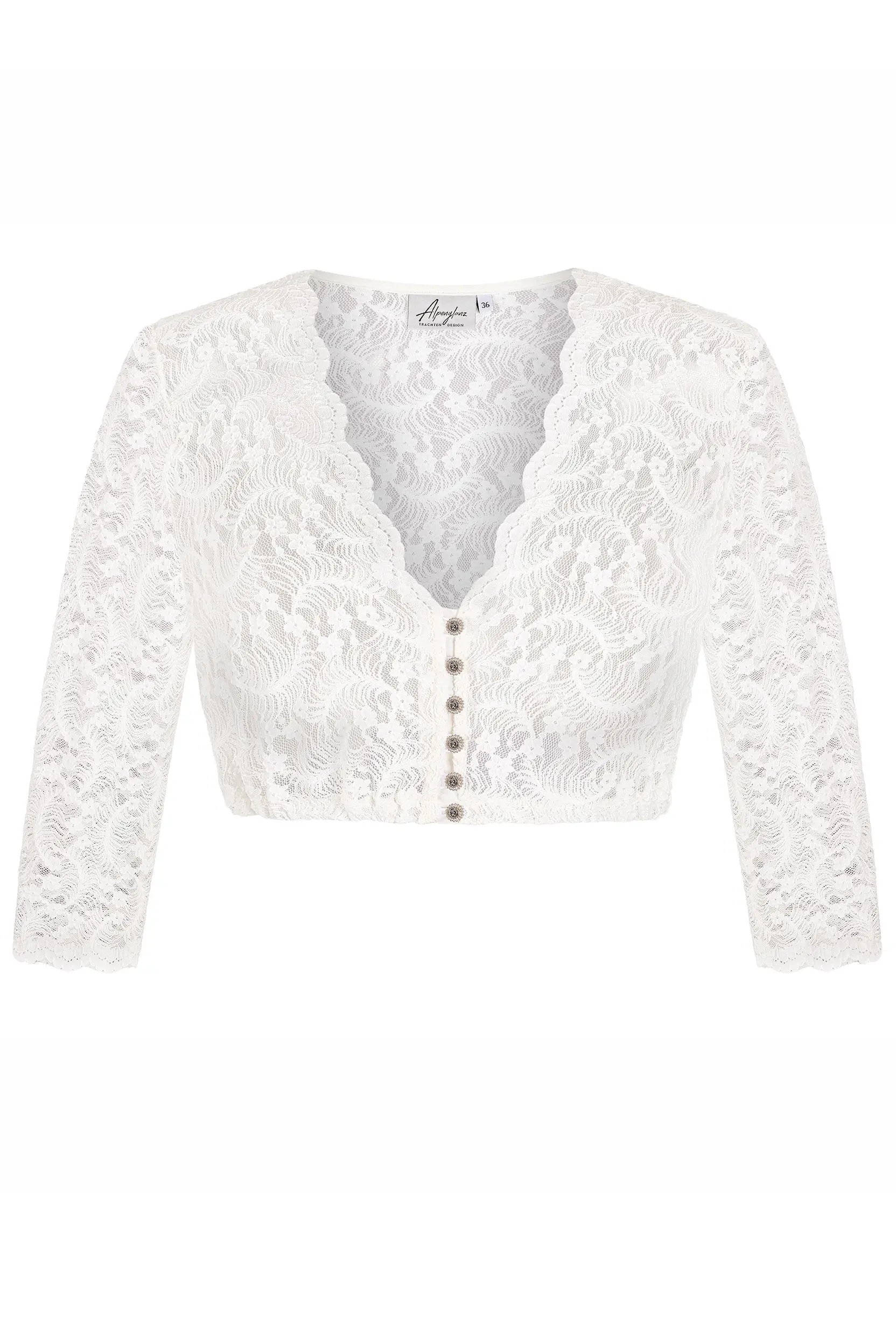Dirndlbluse MARIA ~ 38 ~ creme