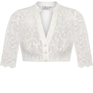 Dirndlbluse SOPHIE ~ weiß ~ 30