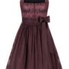 Dirndl CLAIRE (65 cm) ~ 32 ~ aubergine