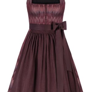 Dirndl CLAIRE (65 cm) ~ 34 ~ aubergine