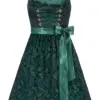 Dirndl PAULA (60 cm) ~ 32 ~ dunkelgrün