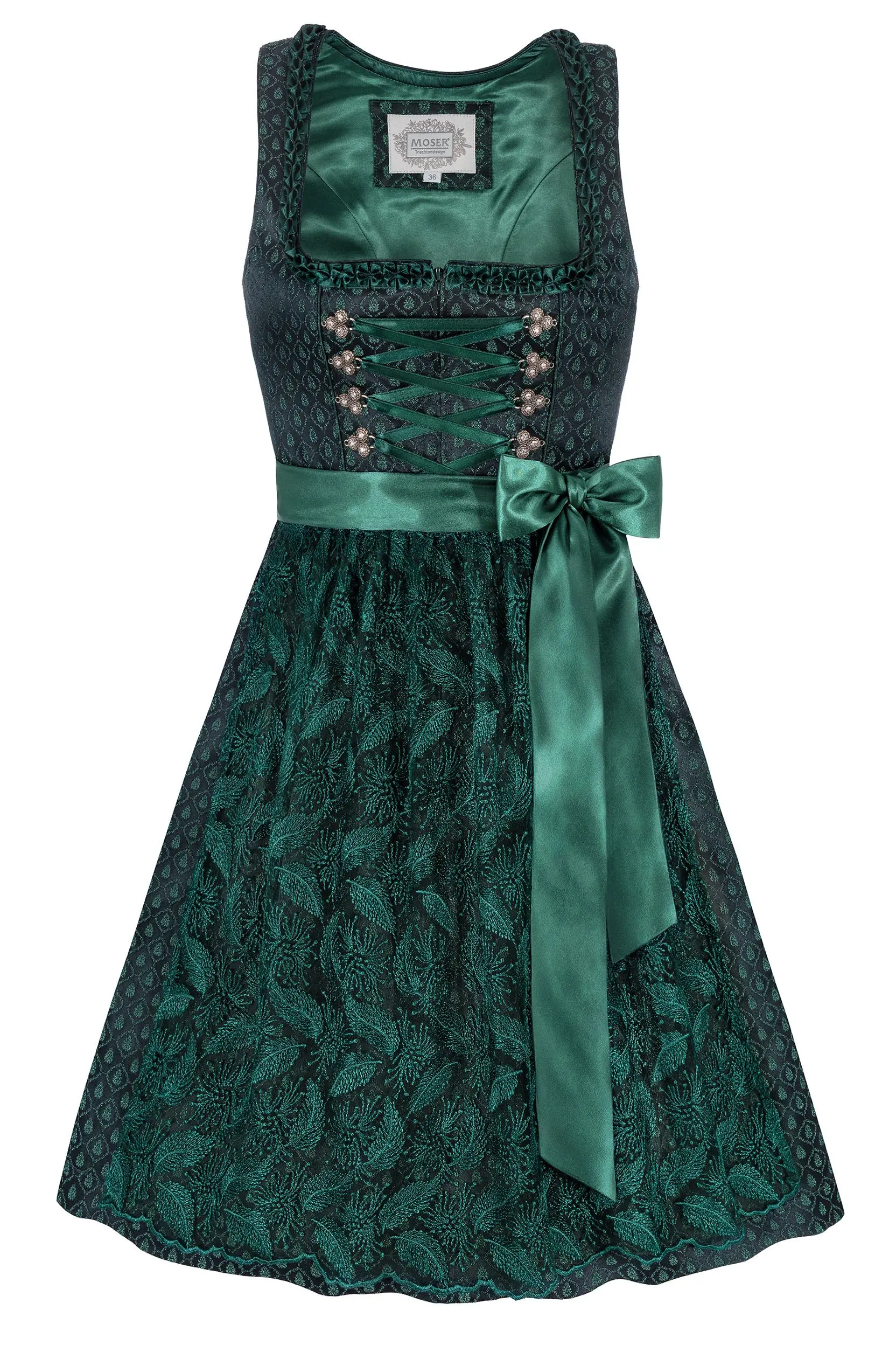 Dirndl PAULA (60 cm) ~ 32 ~ dunkelgrün