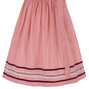 Dirndlschürze LISSY (60 cm) ~ XL ~ altrosa