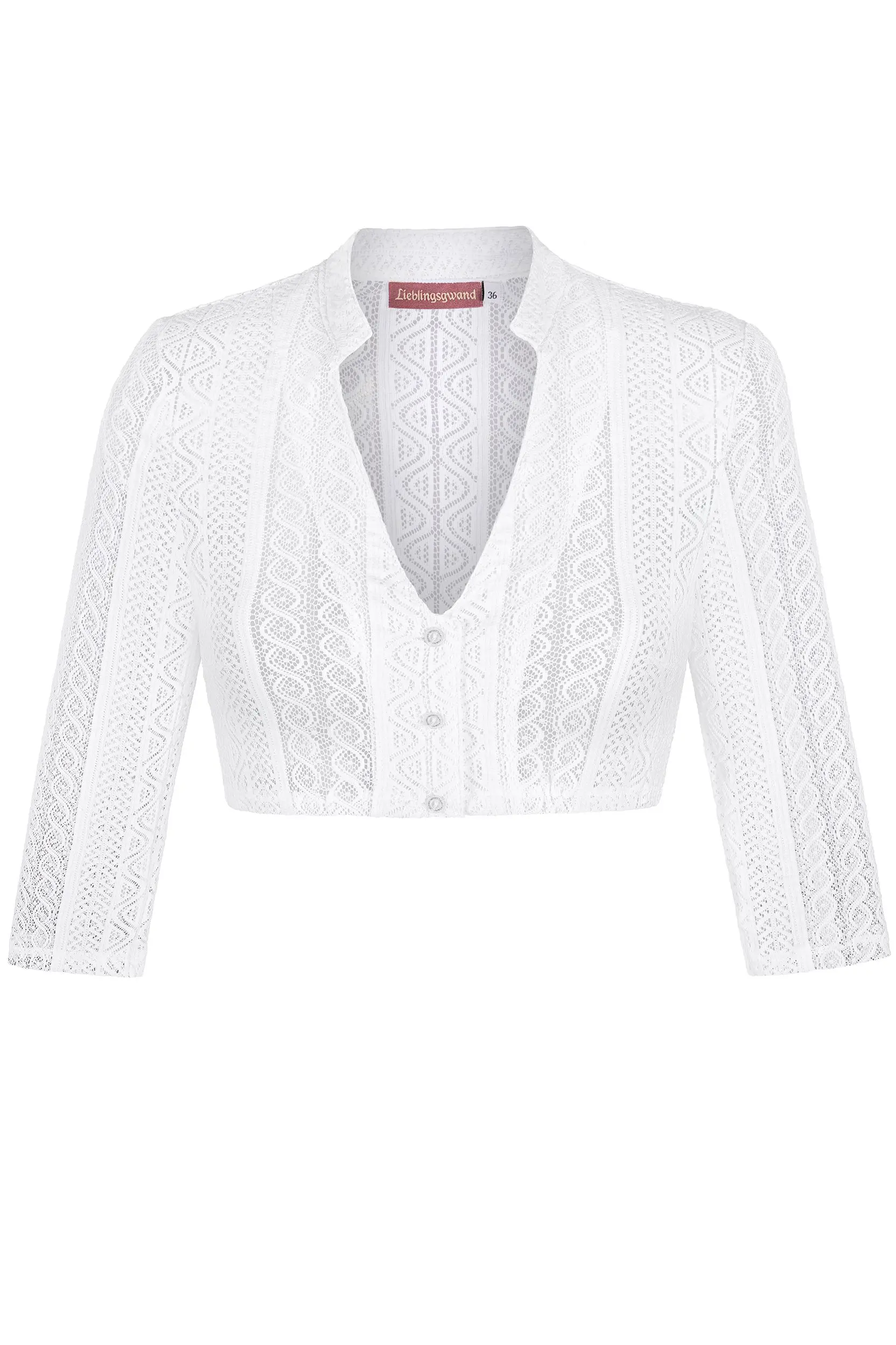Dirndlbluse DANA ~ weiß ~ 30
