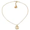 Collier mit Brezel ~ gold
