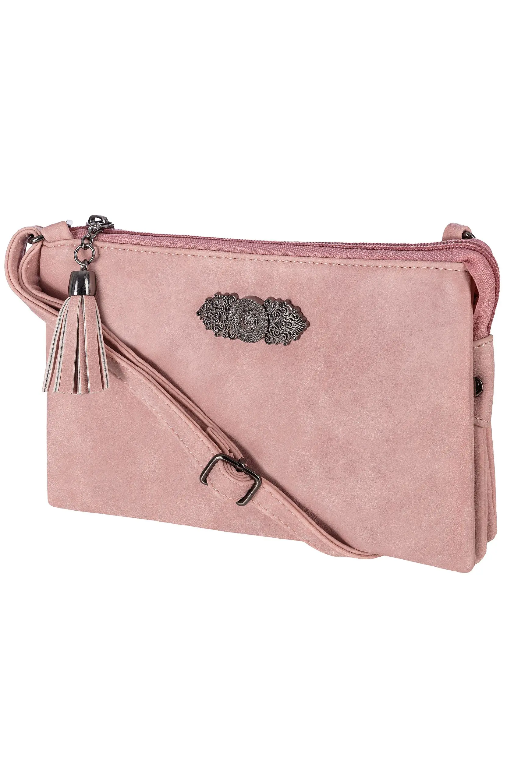 Dirndltasche mit Ornament ~ altrosa