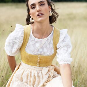 Dirndlbluse KARLSTEIN ~ 30 ~ creme