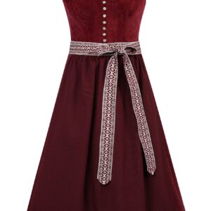 Dirndl LEOPOLDSDORF (70 cm) ~ 30 ~ rot