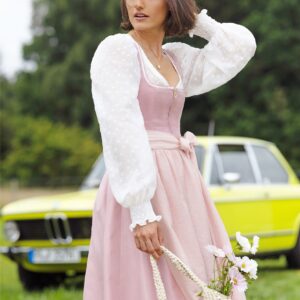 Dirndl LANGENSTEIN (70 cm) ~ 40 ~ altrosa