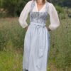 Dirndl SCHLEHDORF (70 cm) ~ 32 ~ grau