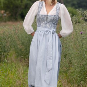 Dirndl SCHLEHDORF (70 cm) ~ 34 ~ grau