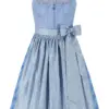 Dirndl LISA (65 cm) ~ 32 ~ hellblau